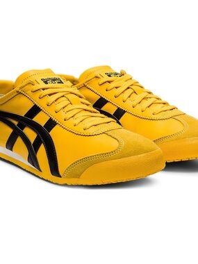 Onitsuka Tiger by Asics Yellow and Black Sneakers